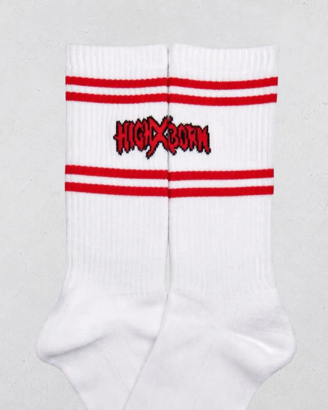 Red Crew Socks 2
