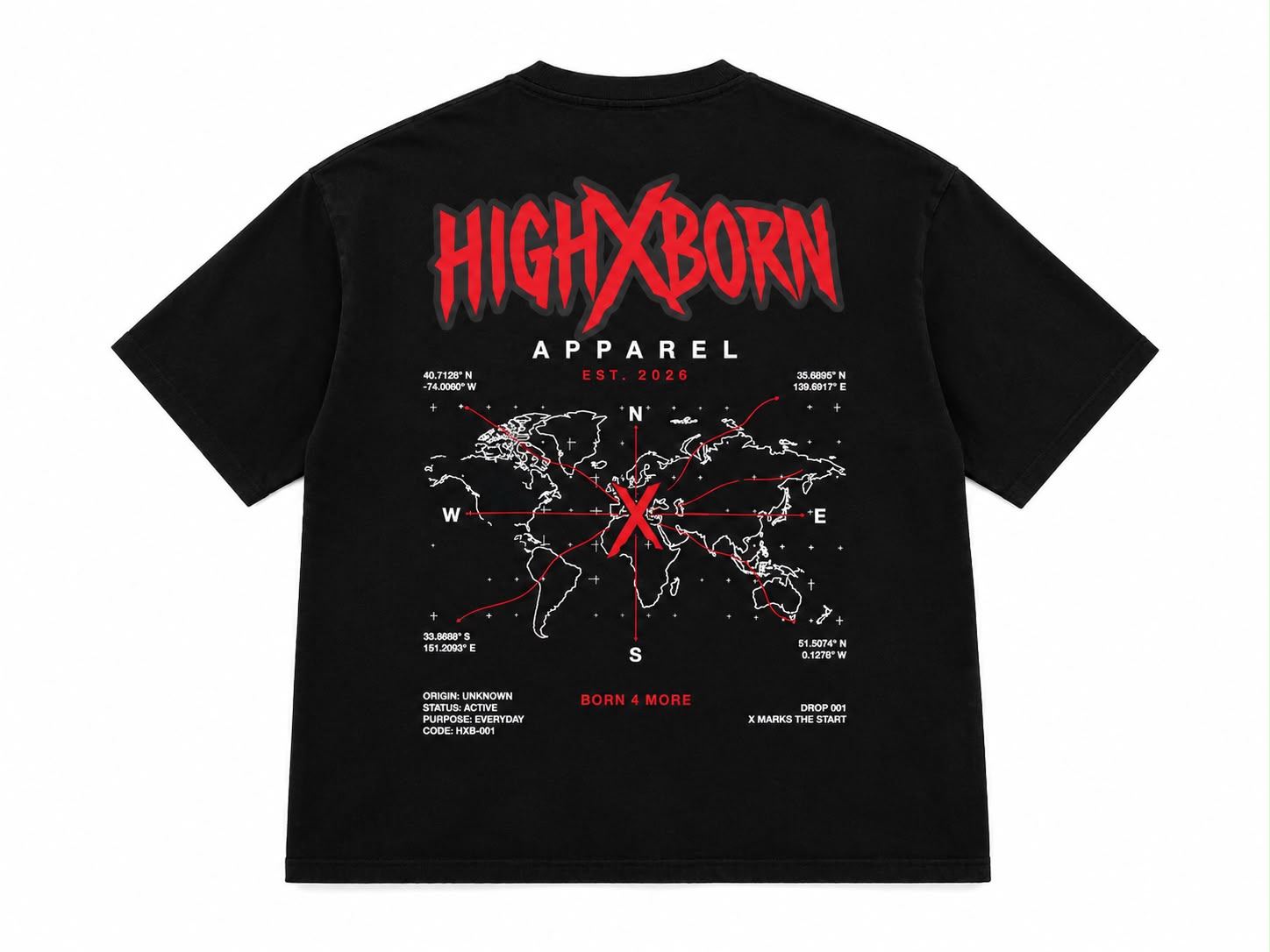 HXB - The XTENSION TEE HIGHXBORN
